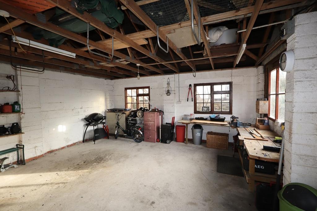 Double garage