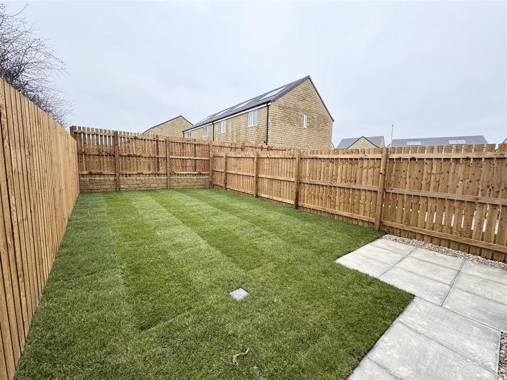 Rear garden