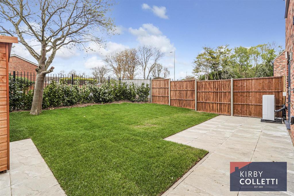Rear garden