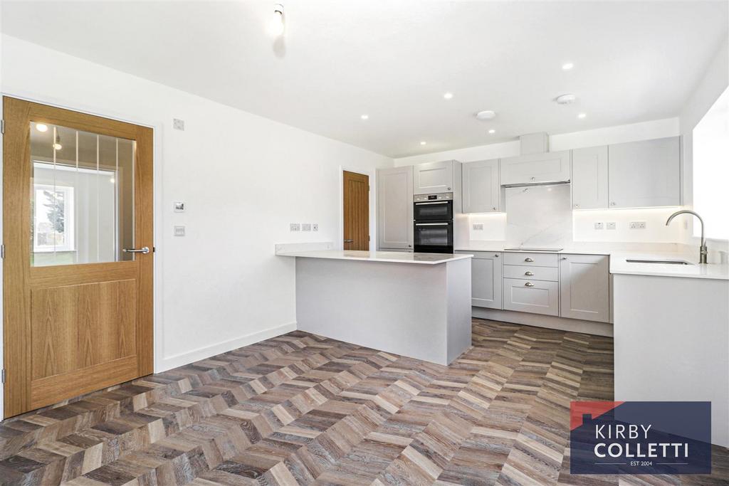 Kitchen, open plan living