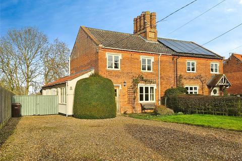 3 bedroom semi-detached house for sale, Mill Road, Barnham Broom, Norwich, Norfolk, NR9