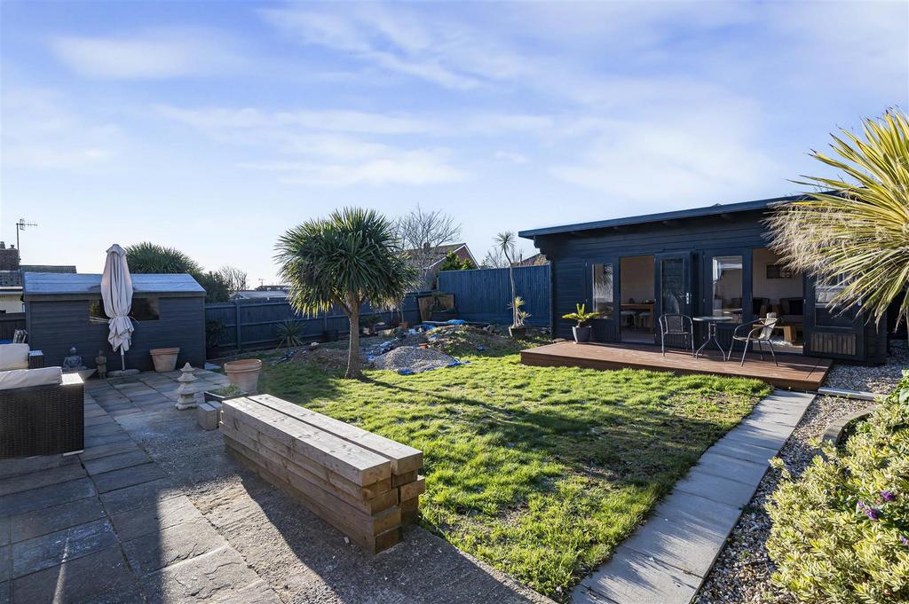 West Facing Rear Garden