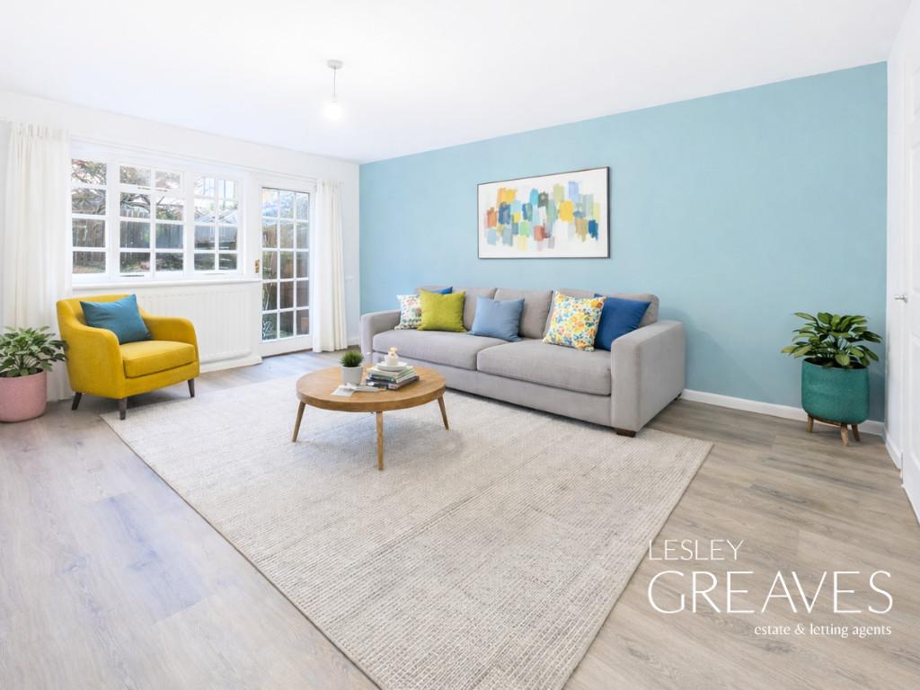 Living Room Virtually Staged