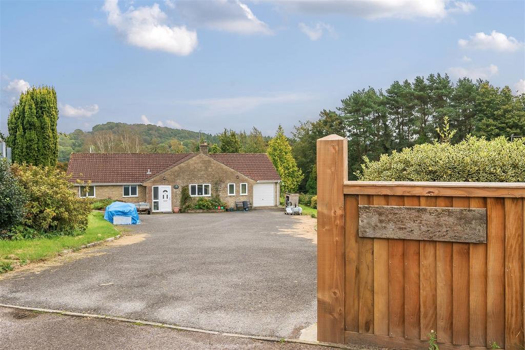 Drive way to front of property