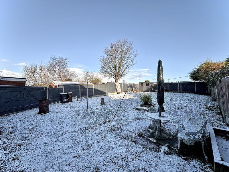 Rear garden