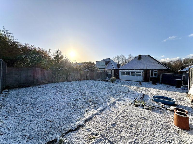 Rear garden