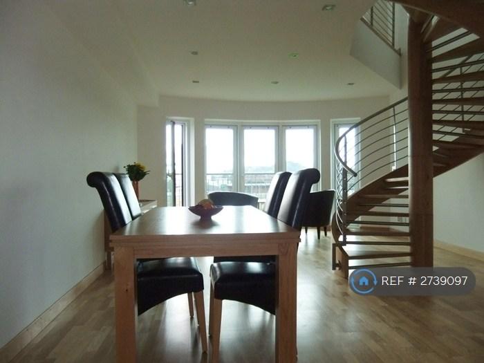 Dining Area, Lounge And Spiral Staircase