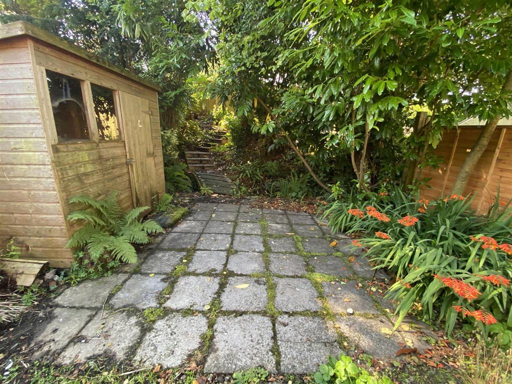 Lower patio
