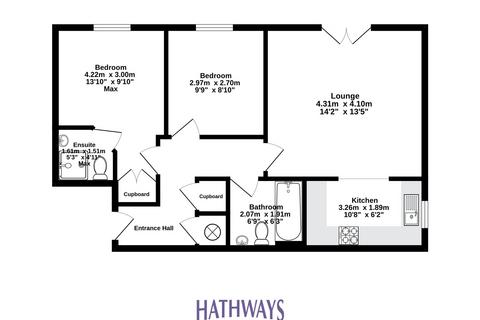 2 bedroom flat for sale, Flavius Close, Caerleon, NP18