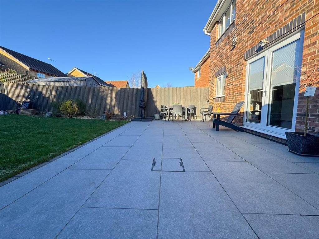 Rear garden