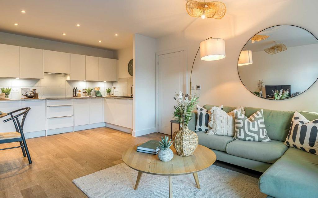 Kitchen/Living/Dining Room