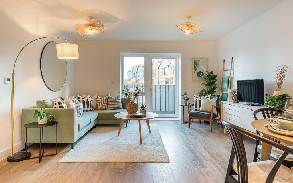 Kitchen/Living/Dining Room