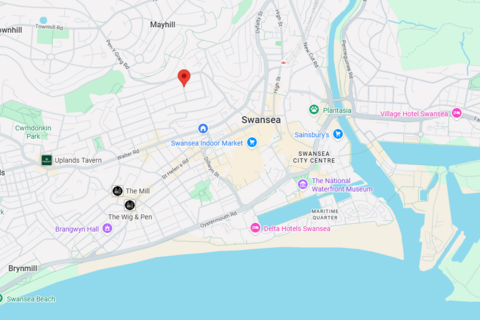 undefined, Norfolk Street, Swansea SA1