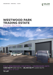 Distribution warehouse to rent, 30-46 Westwood Park - Concord Rd London W3 0TH