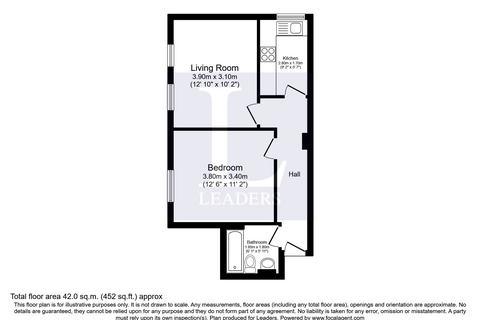 1 bedroom flat to rent, Park House, 98-100 Crystal Palace Park Roa, London, SE26