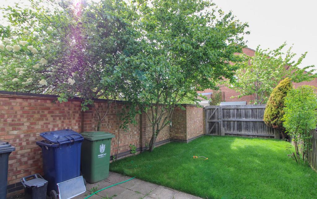 Enclosed rear garden