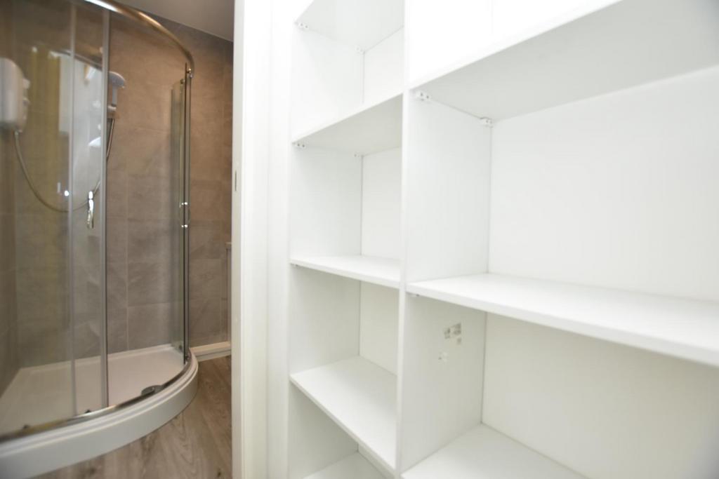 Bathroom Hallway Storage Area