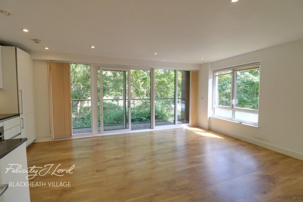 Open-plan living area