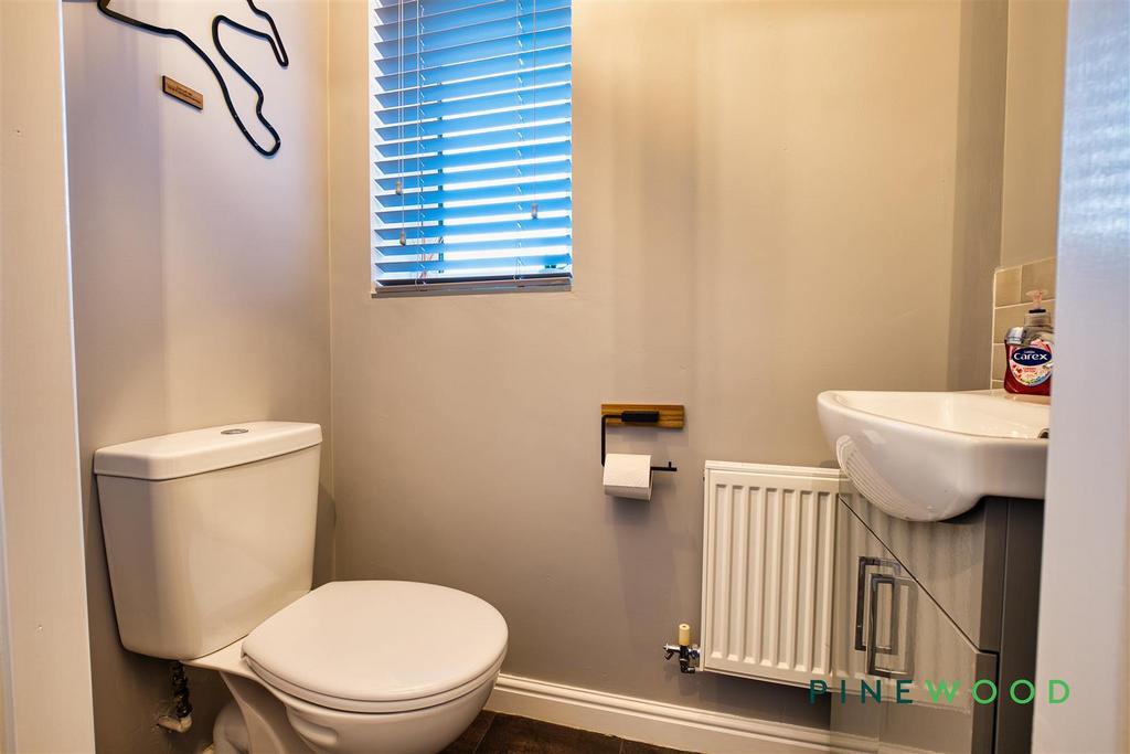 Downstairs wc