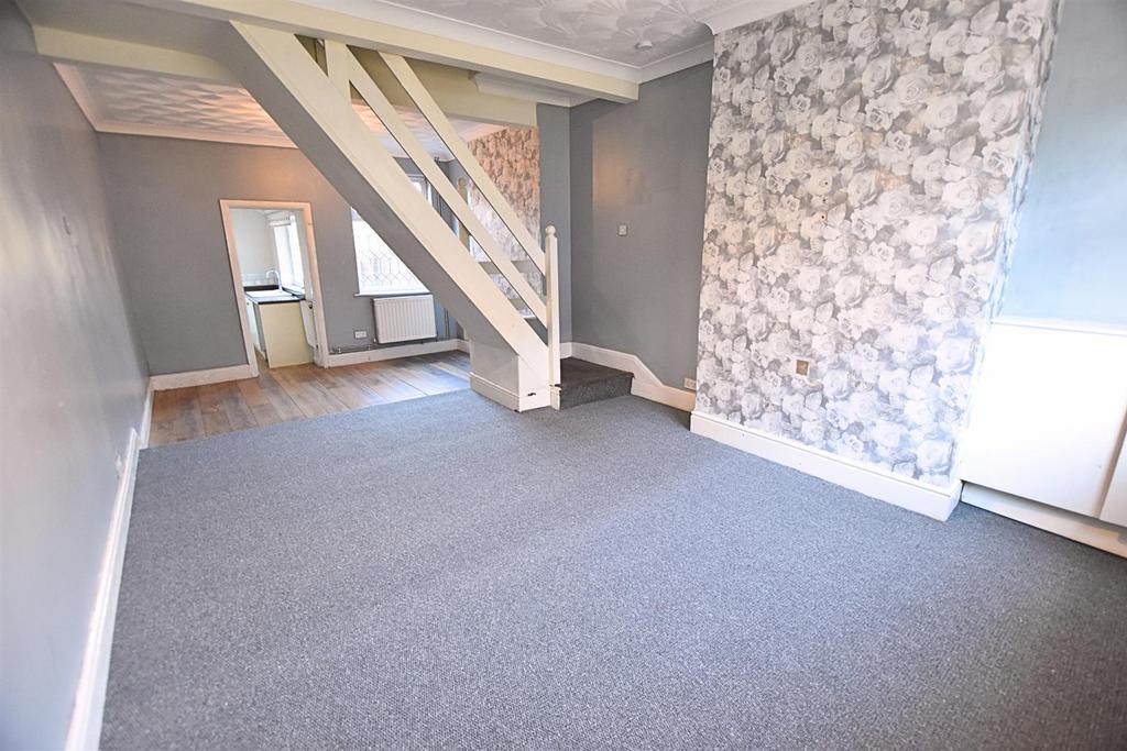 Throungh lounge to dining area