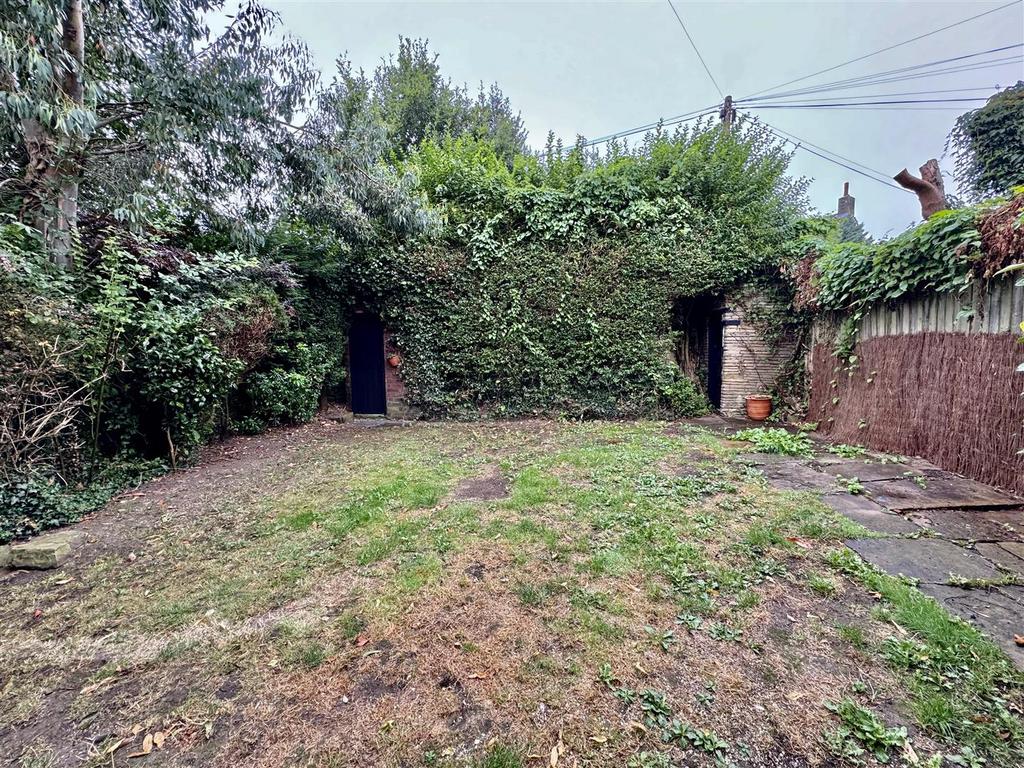 Rear garden