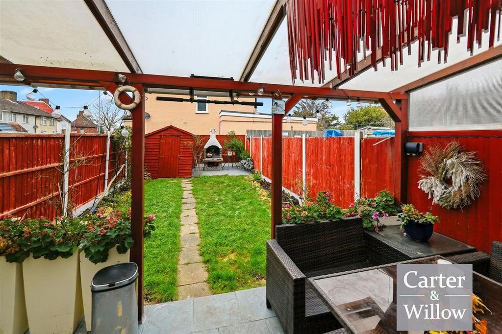 Private rear garden