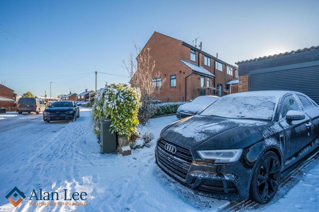 Driveway and Garage