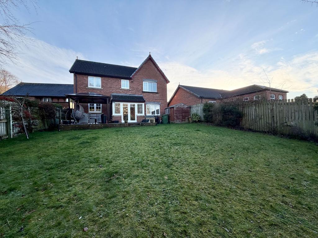 Rear garden