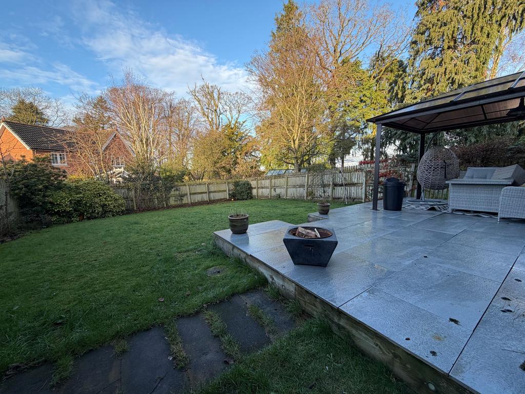 Rear garden