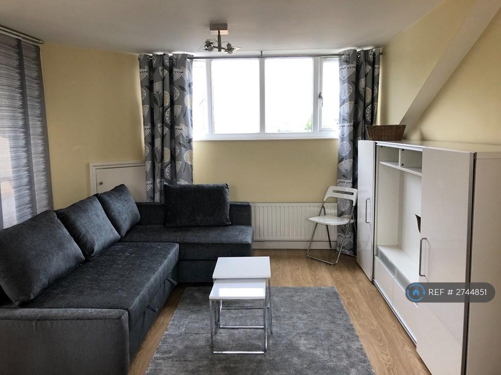 Lounge Area With Sofa Bed And Storage