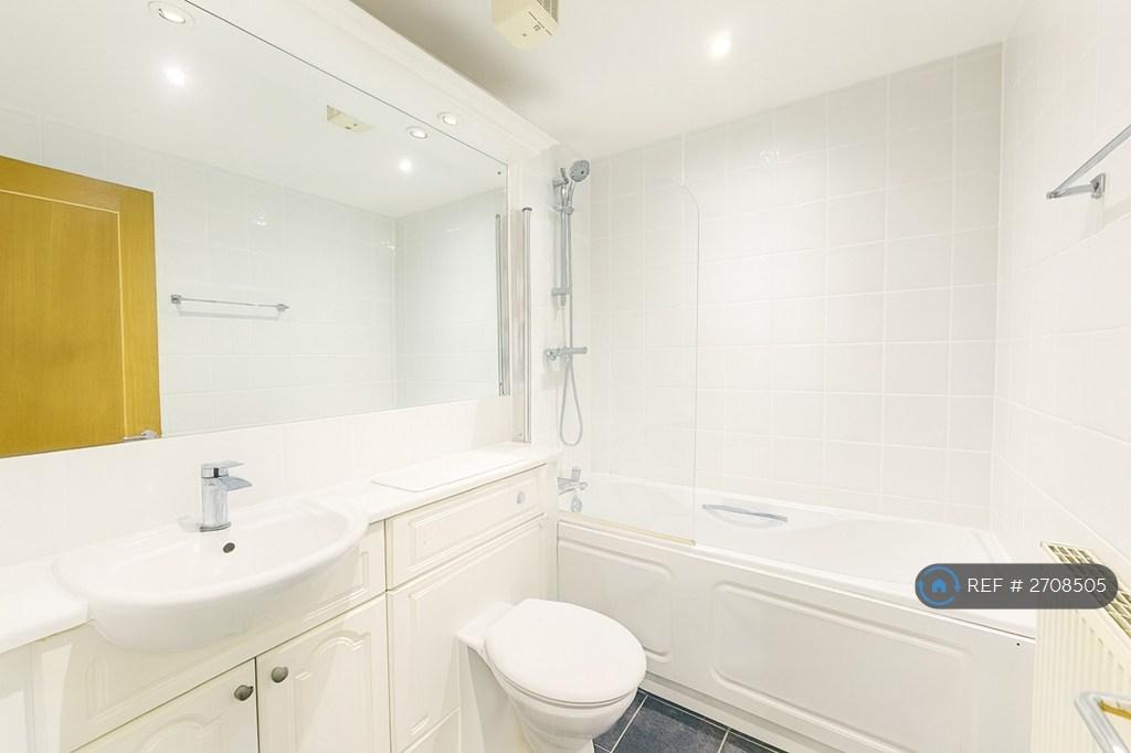 Modern Bathroom With Bath & Shower