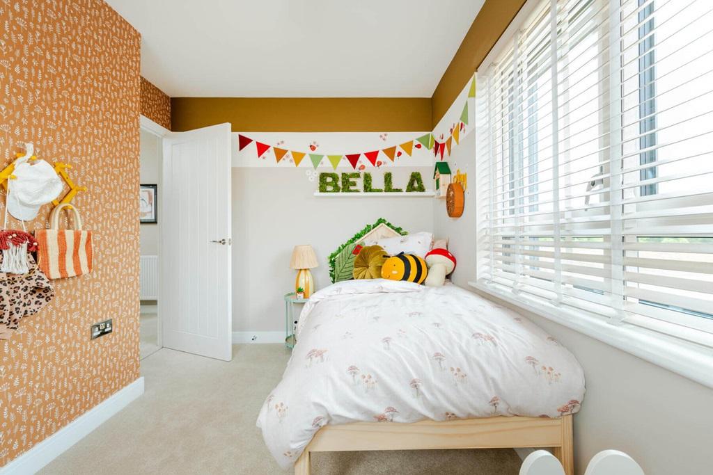 A third bedroom could also be used as a home...