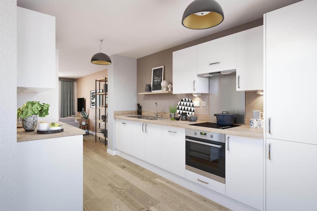 A brand new, modern kitchen is ready to go from...