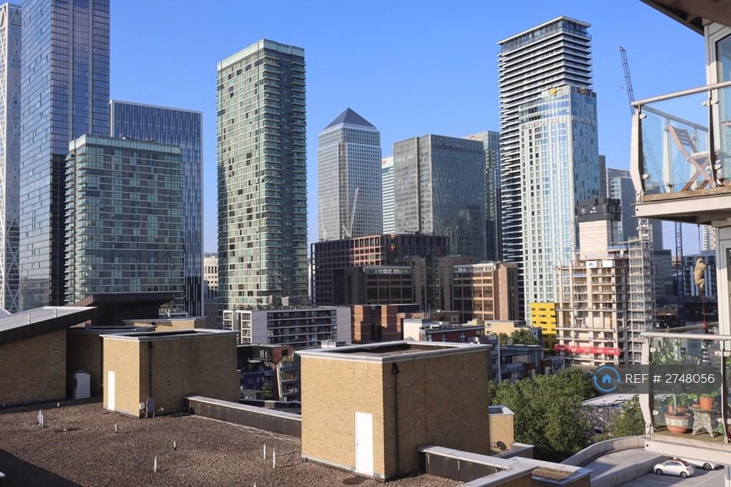 Canary Wharf View From Living Room