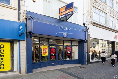 Retail property (high street) to rent, 29 Montague St Worthing BN11 3BE