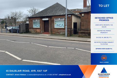 Office to rent, 45 Dalblair Rd Ayr KA7 1UF