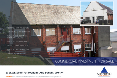 Office for sale, 26 Foundry Ln Dundee DD4 6AY