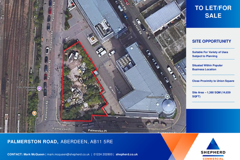 Land to rent, 67 Palmerston Rd Aberdeen AB11 5RE