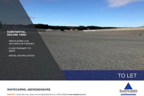 Land to rent, Unnamed Rd Whitecairns AB23 8XQ
