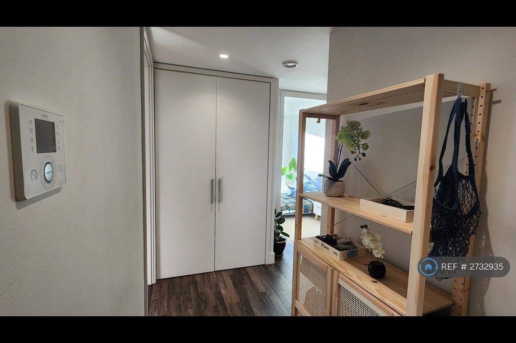 Hallway With Storage