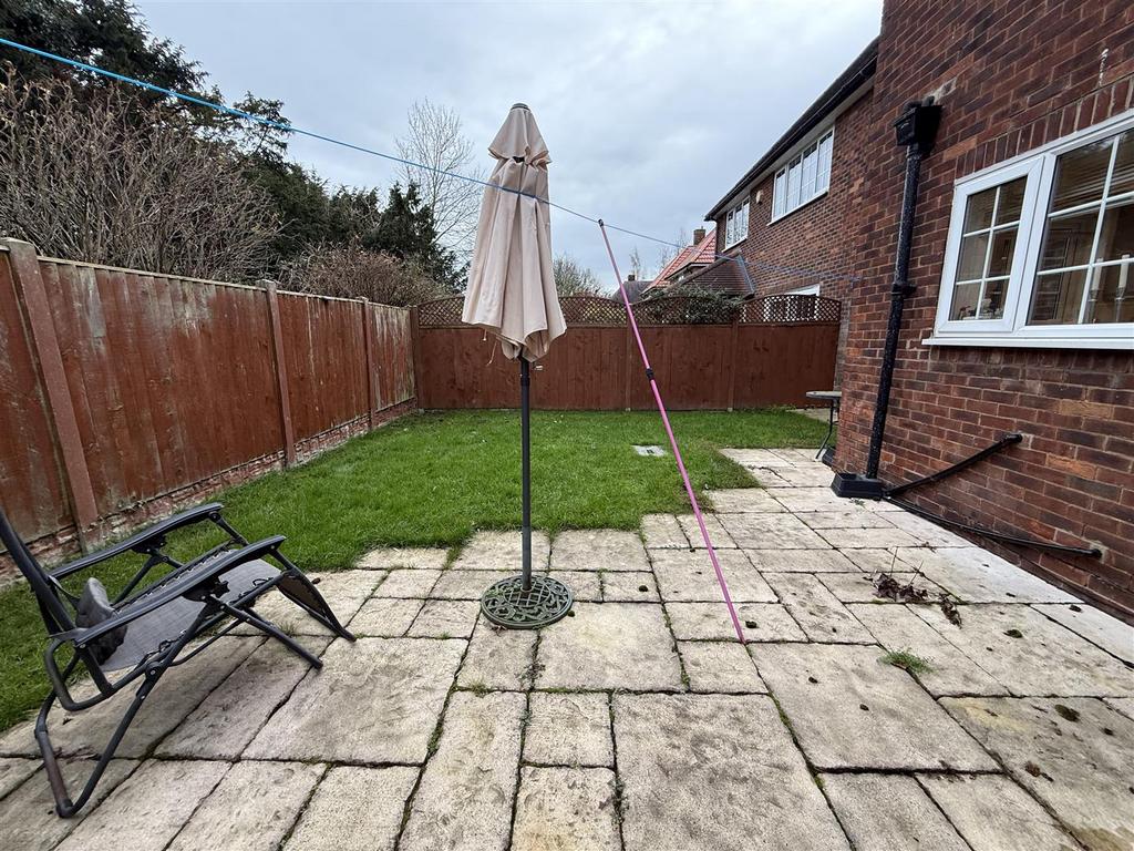 Rear garden