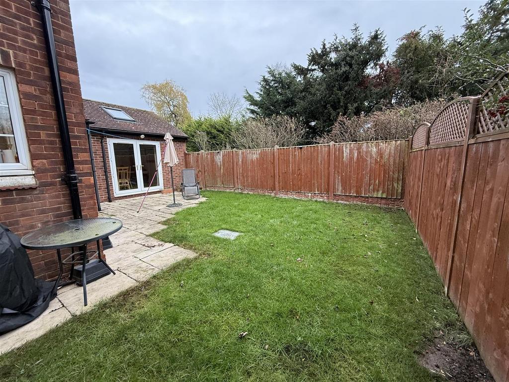 Rear garden