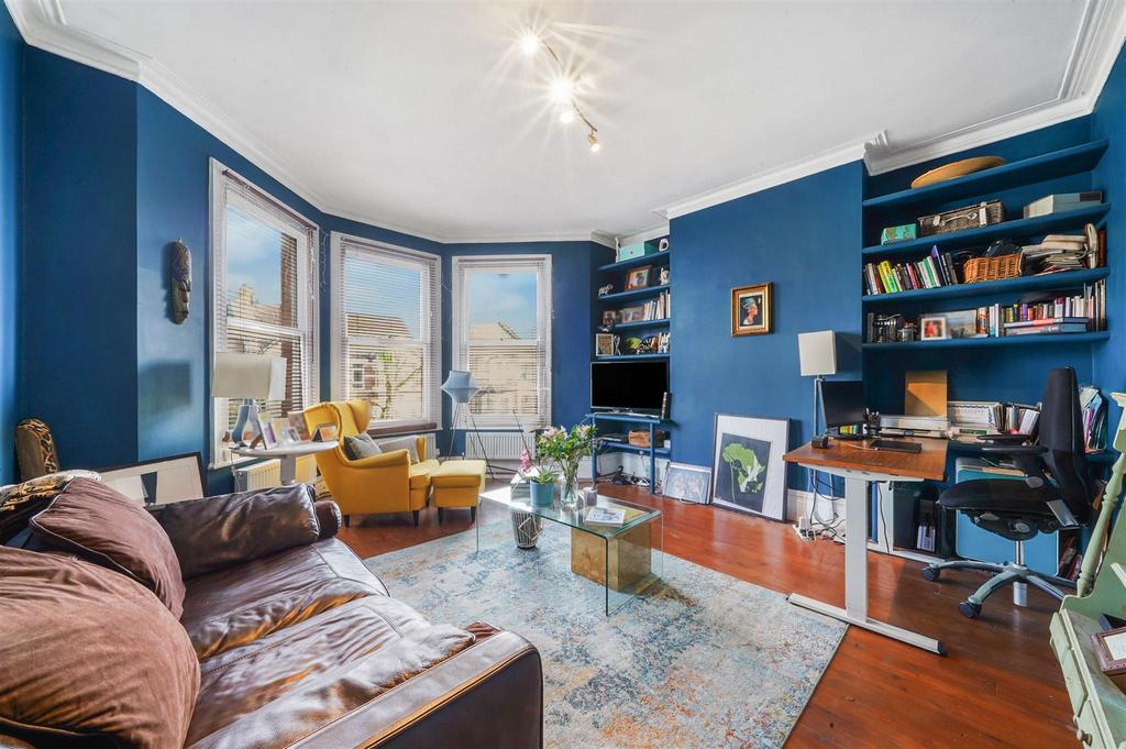 Reception room  into bay window