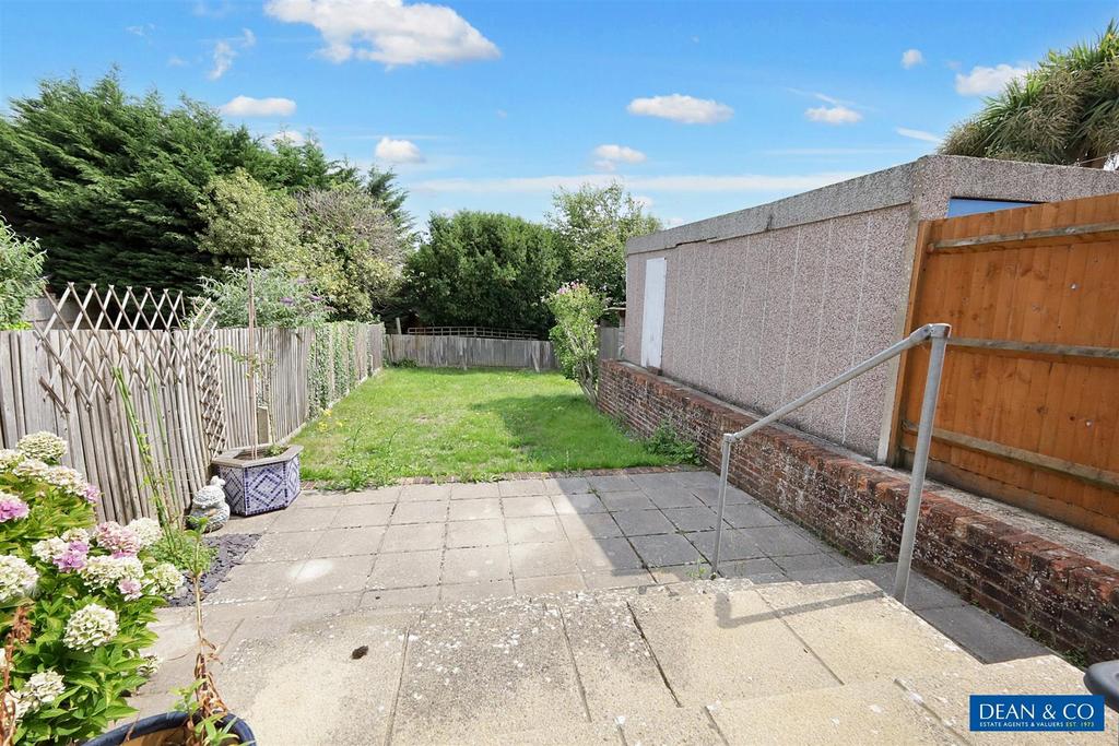 Rear garden