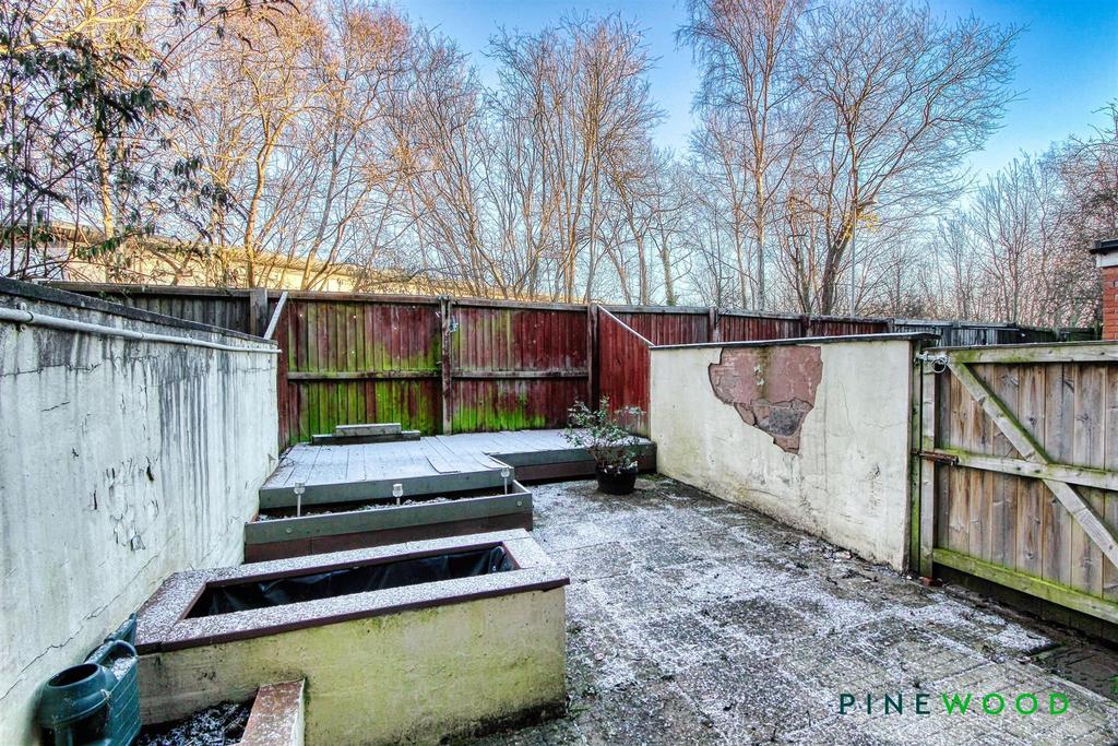 Rear garden