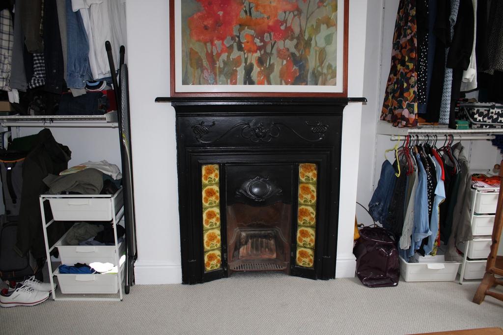 Bedroom 1 Fireplace