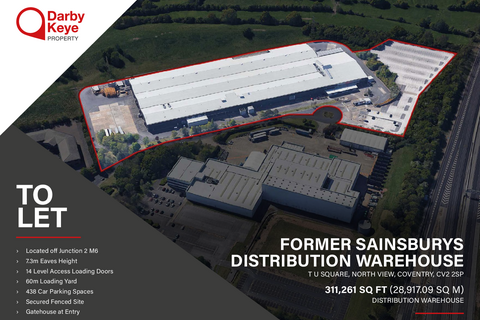 Distribution warehouse to rent, North Vw Coventry CV2 2SP