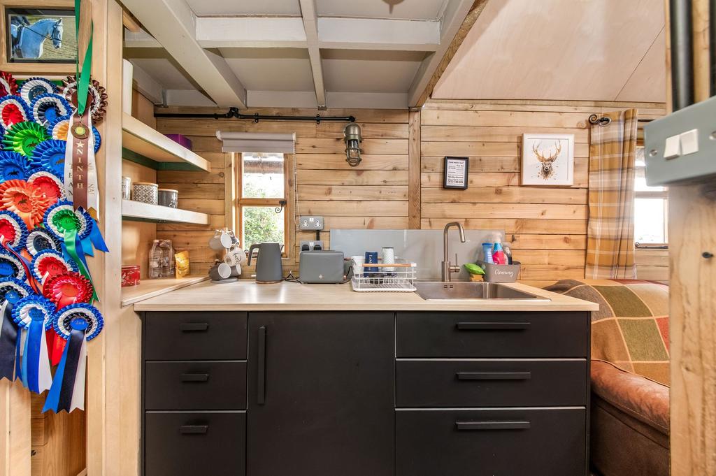 Log Cabin Kitchen