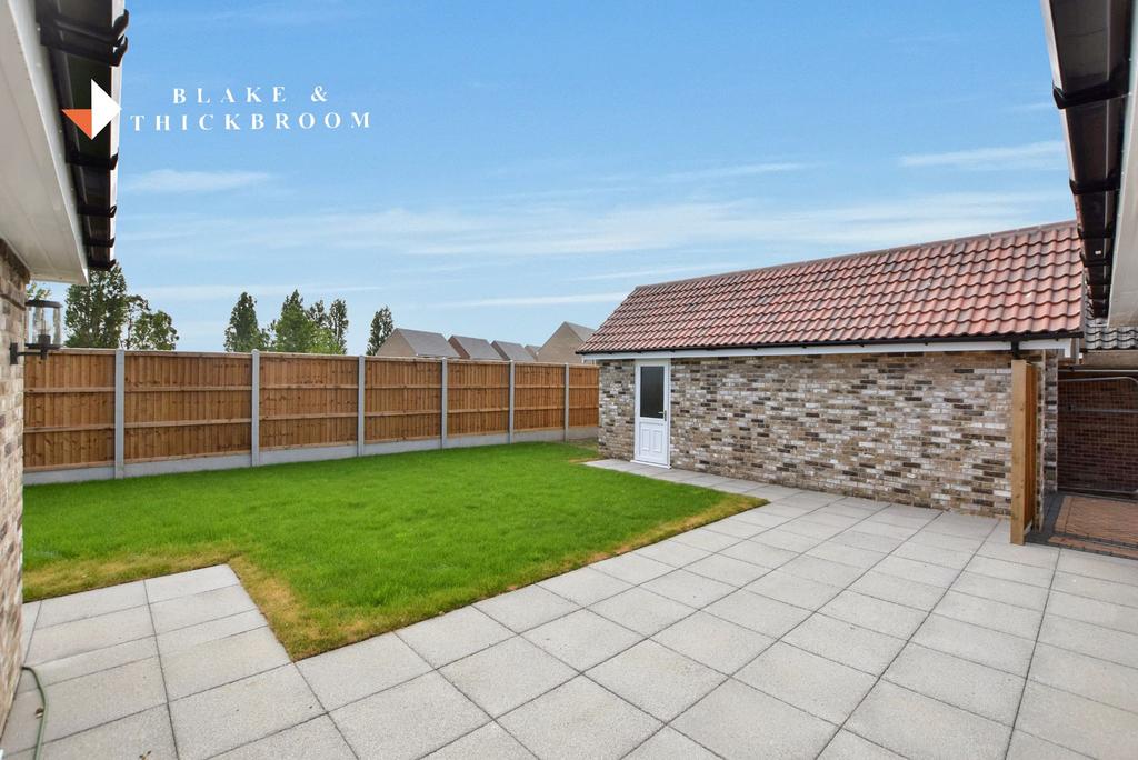 Rear garden