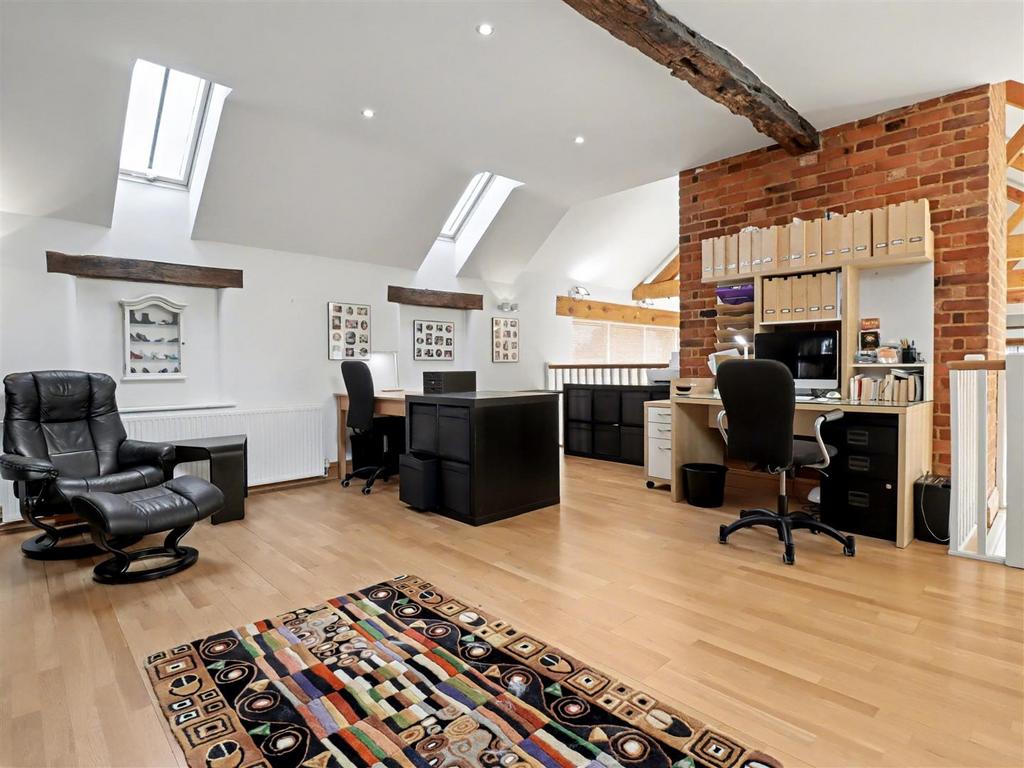 Mezzanine library/study